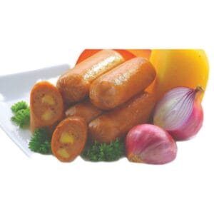 Tasty Chicken Cheese Onion Sausage - Juicy & Flavorful Bites