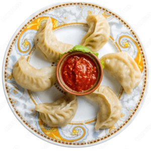 CHICKEN MOMOS