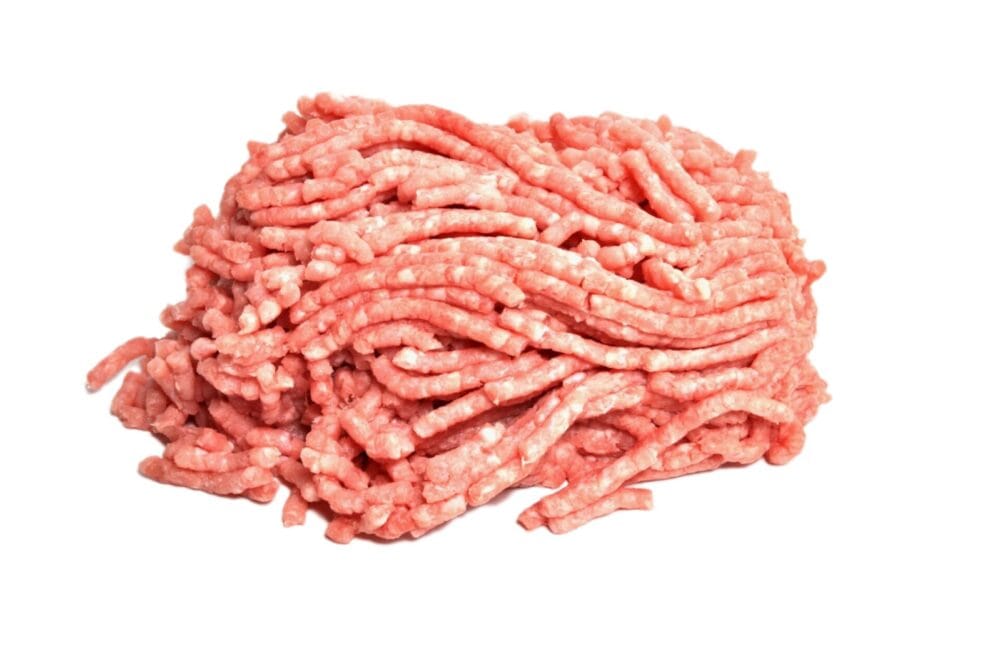 Pork bacon mince