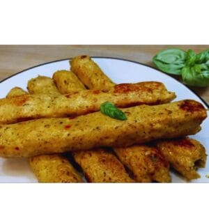 CHICKEN CHEESE SEEKH KEBAB