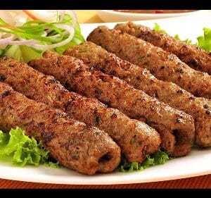 CHICKEN ACHARI SEEKH KEBAB