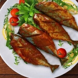 RED MASALA STUFFED MACKERELS